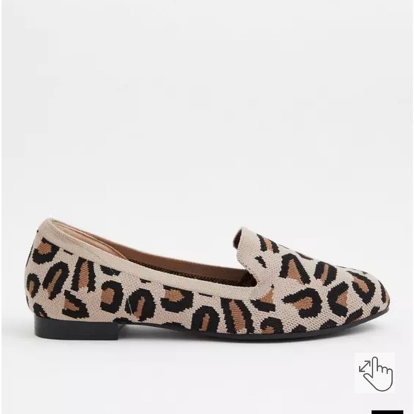 Torrid Leopard Stretch Knit Loafers - Picture 2 of 6